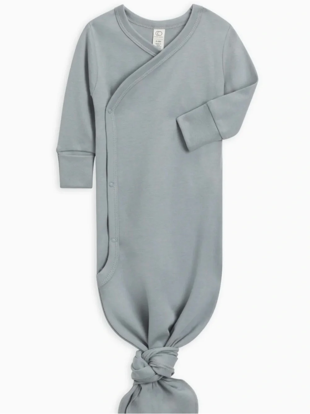 Lot of 2 Colored Organics Baby Indy Kimono Gowns